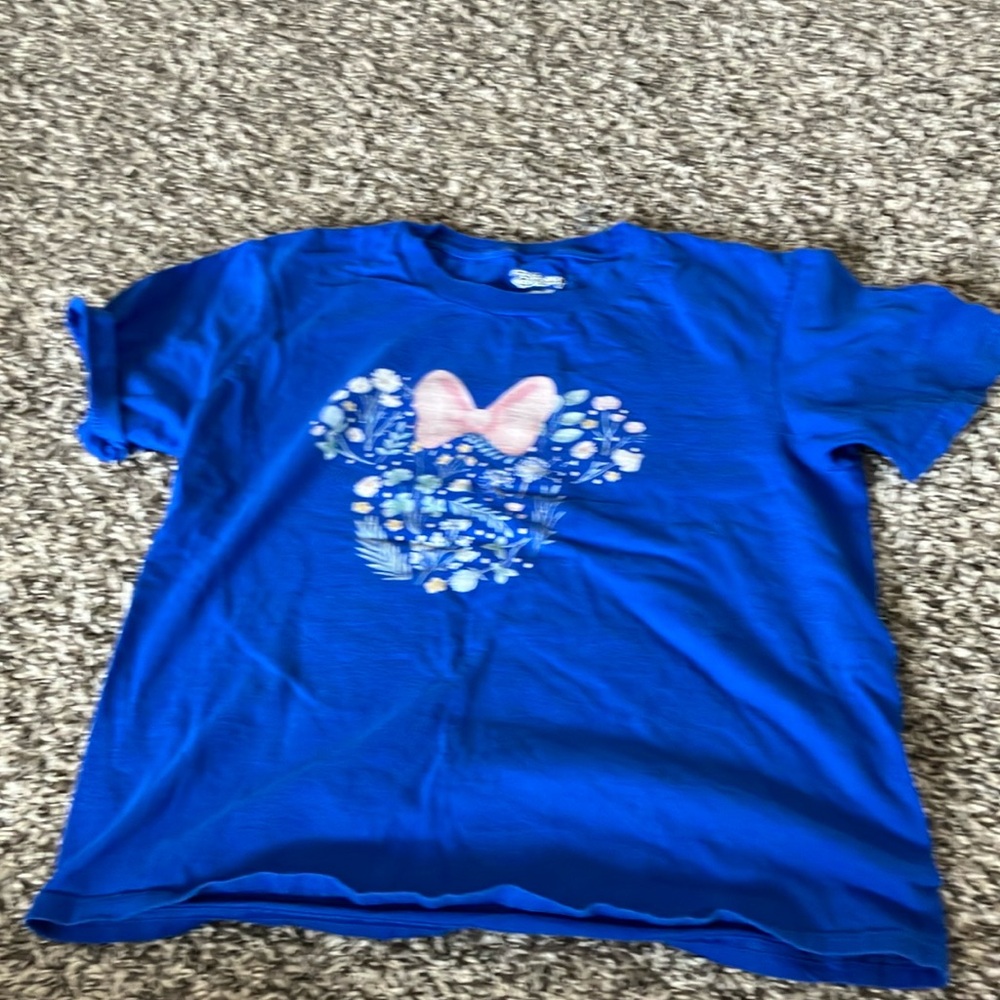 Disney Blue Short Sleeve Tees kids